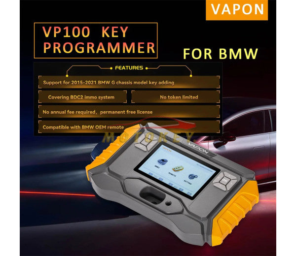 Vapon VP100 BMW G-Series BDC2 Key programmer