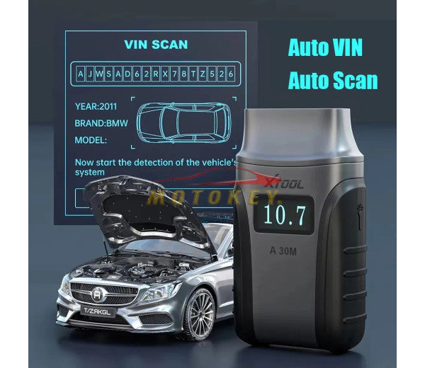 XTOOL Anyscan A30D OBD2 Full System Diagnostic Tool Bluetooth Scanner Bi directional Code Reader CAN FD Free Update Lifetime
