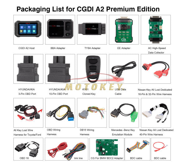 CGDI A2 Premium Edition IMMO BMW G Series BDC2