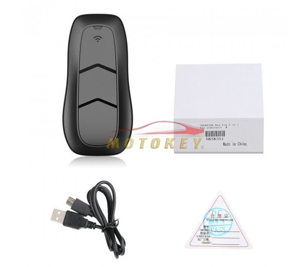OBDSTAR Key SIM 5 in 1 Smart Key Simulator Support Toyota 4D and H Chip Work with X300 DP Plus & X300 Pro4