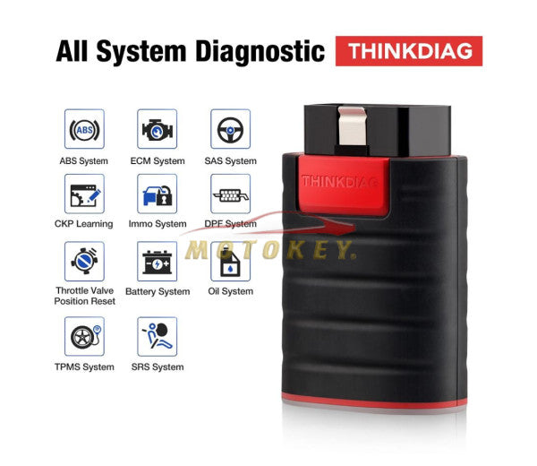 Thinkdiag (OLD BOOT) OBD Full Software Car Diagnostic Tool - Incl 1 Year free Updates Online