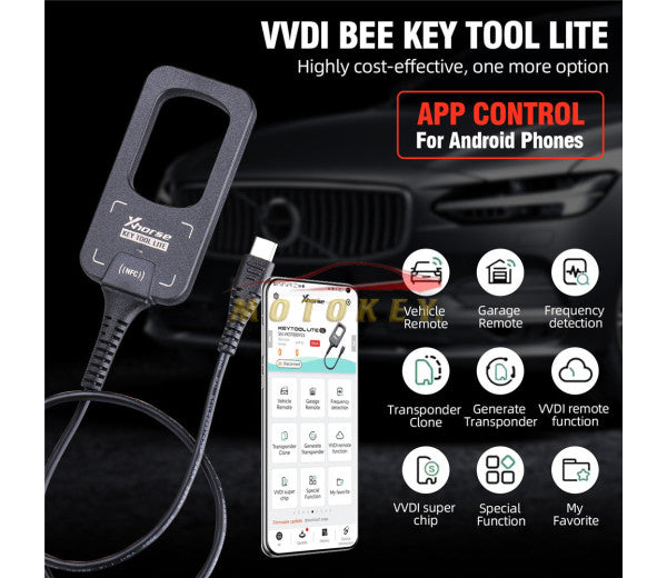 Xhorse BEE Keytool Lite + Free 6pcs B5 Remotes - Cloner Remote Programmer
