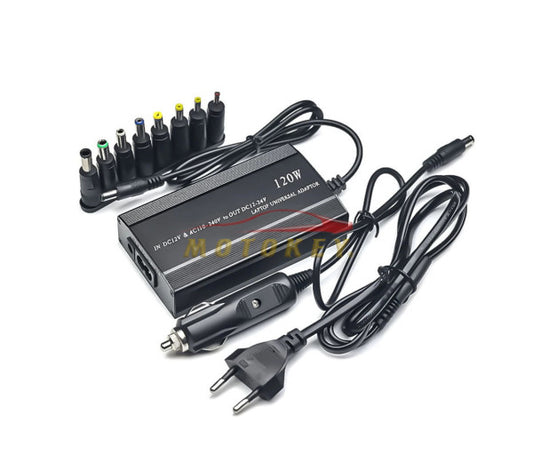 Universal Laptop Charger for Car and Home 120w