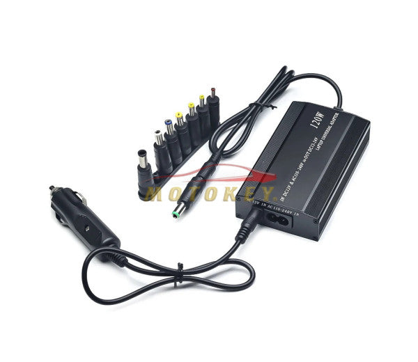 Universal Laptop Charger for Car and Home 120w