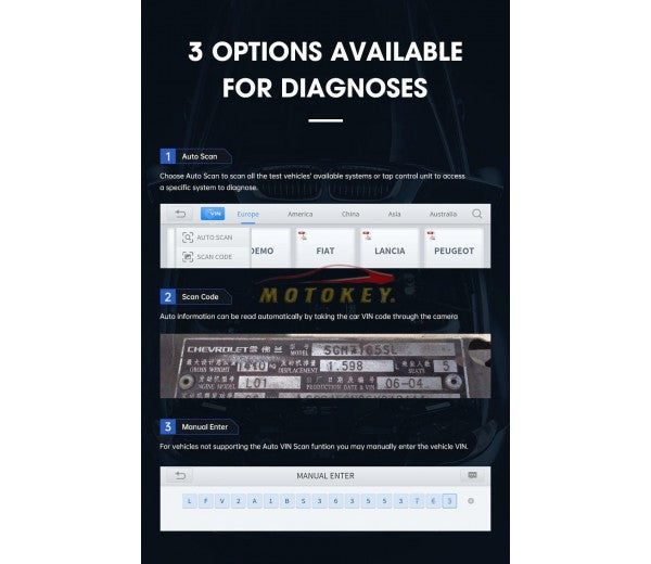 Xtool D8 Professional Diagnostic Tool - Latest 2021 Release - more than 20 Special Functions - Online Updates